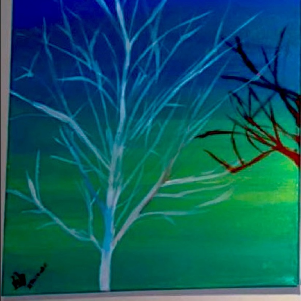 Acrylic painting